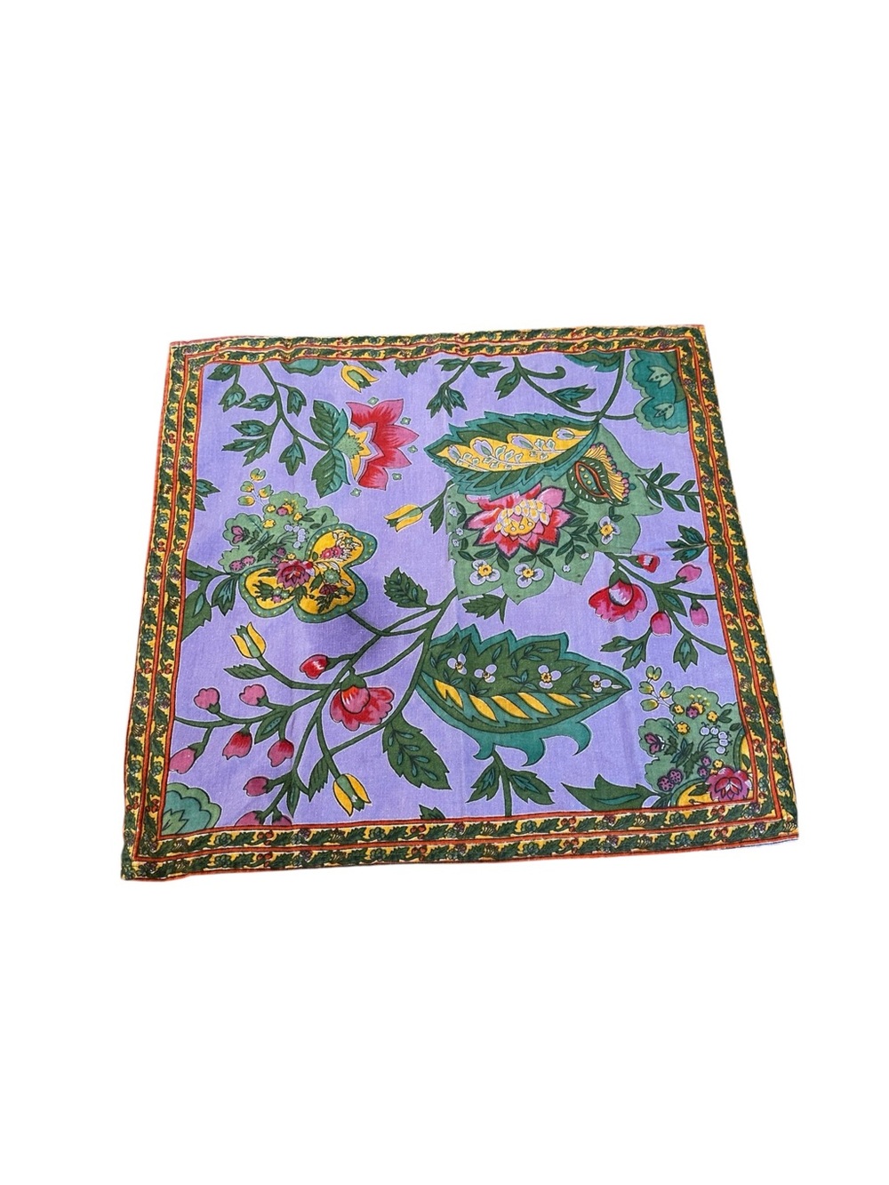 Vintage Cost Plus World Market Napkins Of 4 Boho Cottagecore Floral 90s